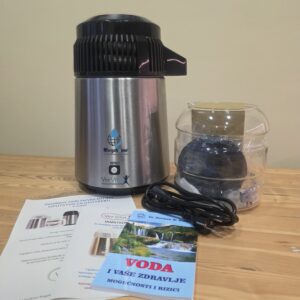 Destilator vode Megahome, inox/crni (rabljeni)